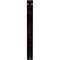 Ekena Millwork Bradford Wrought Iron Bracket, (Single center brace), Antiqued Warm Silver 1 1/2"W x 10"D x 12"H BKTM01X10X12SBRAWS - alternate 6